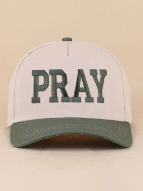 PRAY Two-tone Cotton Hat Forest | Floral | Leopard